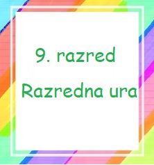 Razredna ura na daljavo – 9. razred