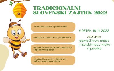 TRADICIONALNI SLOVENSKI ZAJTRK 2022